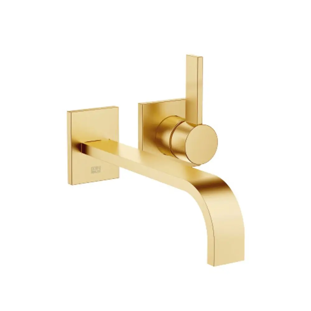 Dornbracht-MEM-Waschtisch-Wand-Einhandbatterie-Brückenbatterie-Ausladung 247mm-Messing gebürstet (23kt), 36862782-28 Galeriebild 1